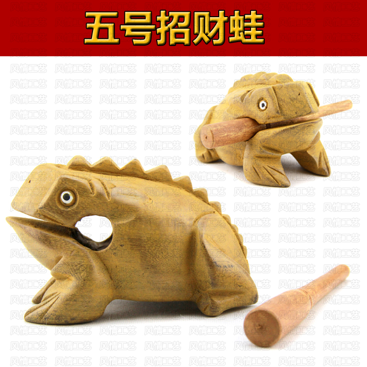 Travel Crafts No.5 Gifts Lucky Mang Mango Wood Crafts Scenic Spot Souvenirs