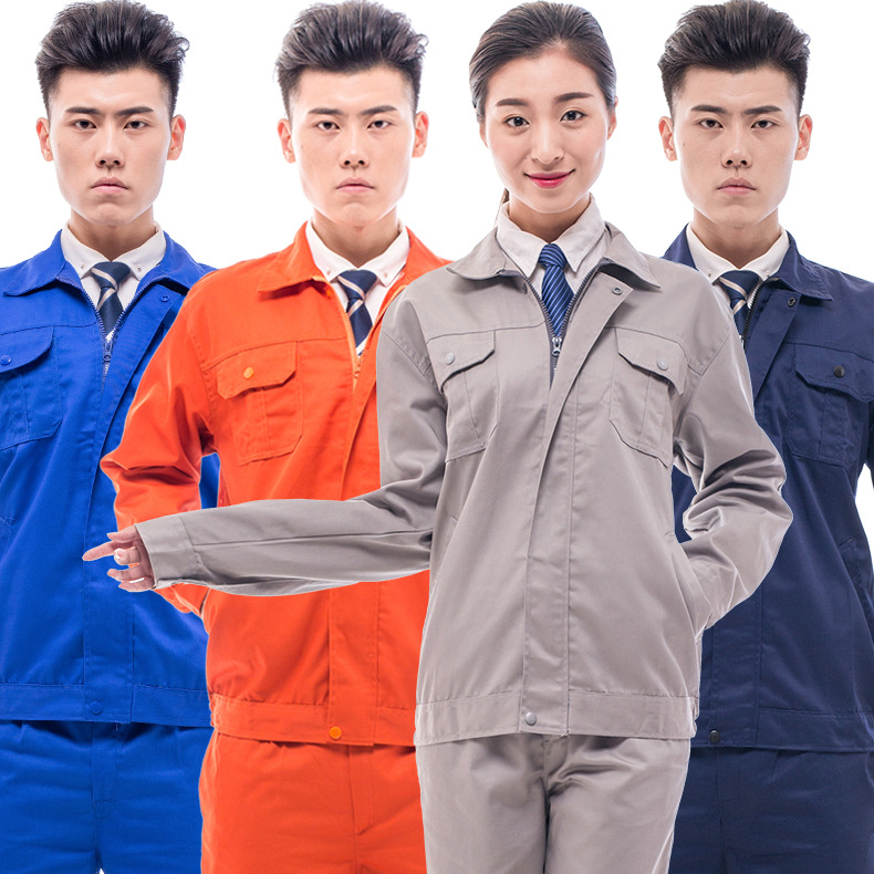 Autumn and Winter Thick Factory Workshop Labor Overalls Suit Long Sleeve Tooling Factory Clothing Auto Repair Labor Protection Clothing Worker Work Clothes