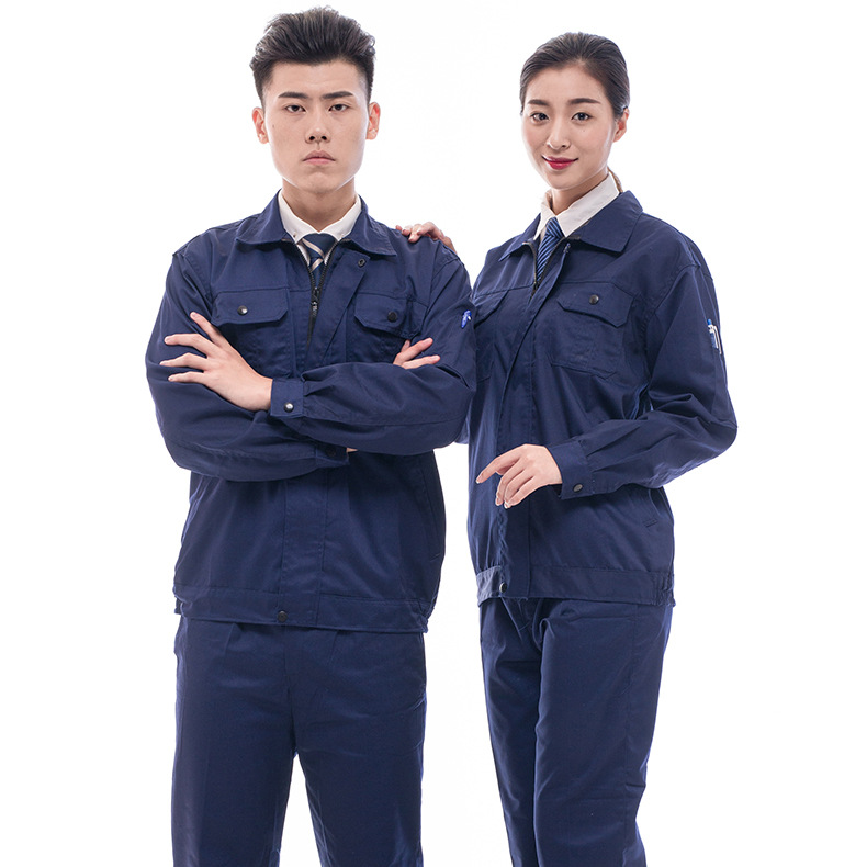 Autumn and Winter Thick Factory Workshop Labor Overalls Suit Long Sleeve Tooling Factory Clothing Auto Repair Labor Protection Clothing Worker Work Clothes