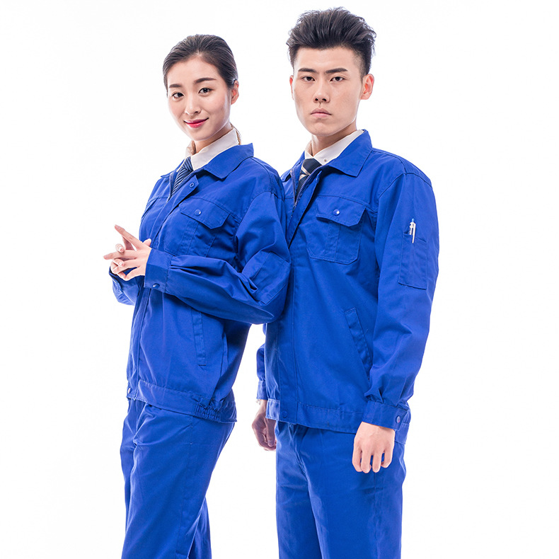 Autumn and Winter Thick Factory Workshop Labor Overalls Suit Long Sleeve Tooling Factory Clothing Auto Repair Labor Protection Clothing Worker Work Clothes