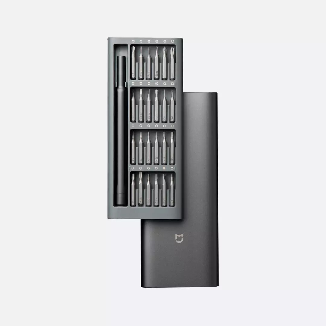 MIJIA Wiha Finishing Screwdriver Set Aluminum Alloy Shell 24 Pieces Bit Repair Xiaomi Tool Screwdriver