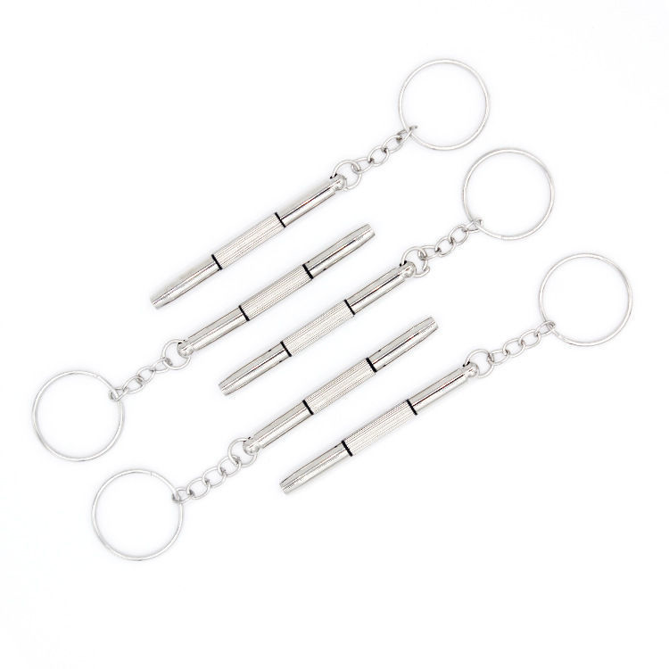 Small Gift Screwdriver for Glasses Three-Purpose Screwdriver Portable Multifunctional Small Screwdriver Repair Tool Wholesale Gift