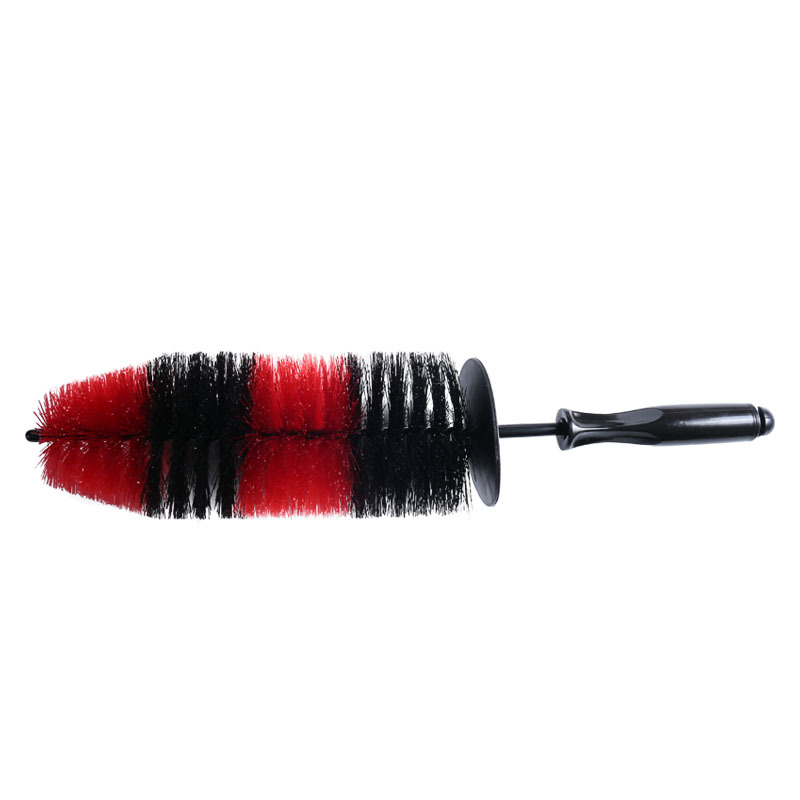Car Beauty Supplies 47-Inch Double Filament Car Wash Tool Car Cleaning Brush Tools Tire Brush Hub Brush