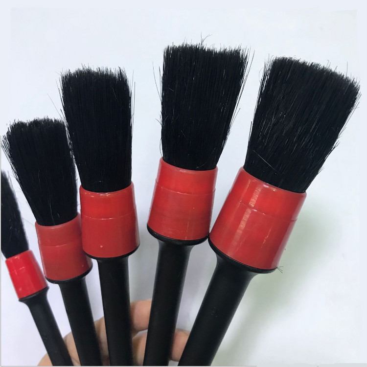 Car Brush Gap Brush 5-Piece Cleaning Supplies Air Conditioning Cleaning Brush Tire Car Washing Tools
