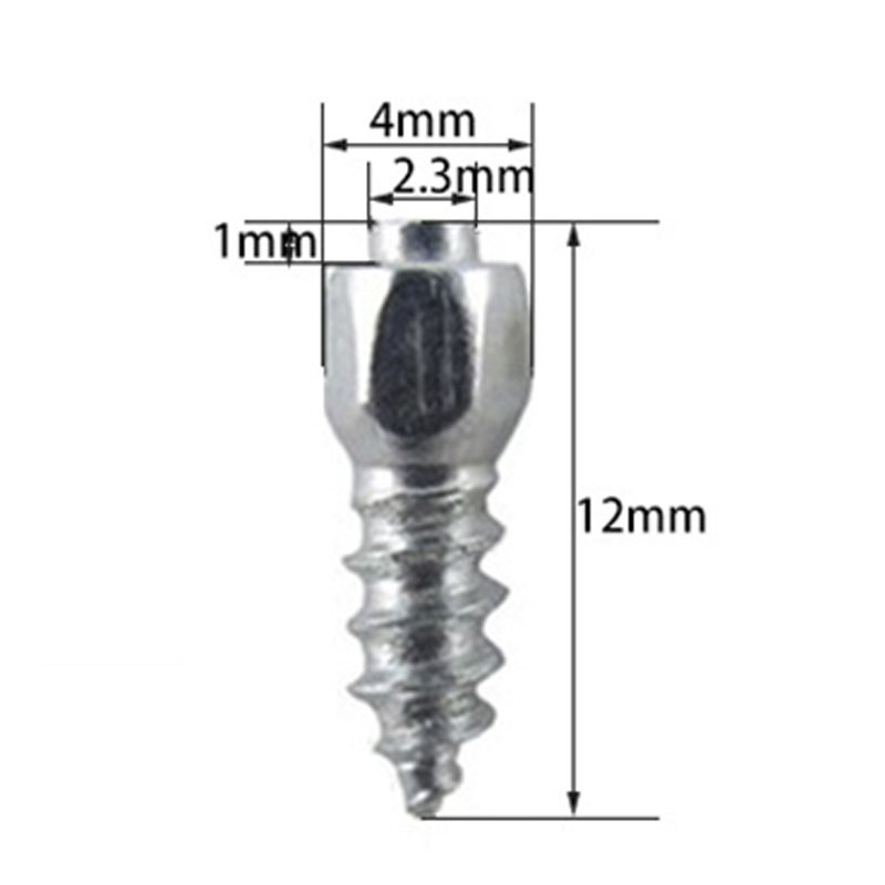 Car Winter WearResistant Tungsten Steel 100pcs4 12mm with Installation Tool Car AntiSkid Tire Snow Tire Nail