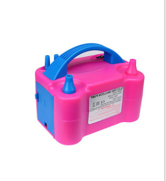 Electric Tire Pump Balloon Double Hole Air Pump Electric Inflator Pumping Ball Tool Balloon Inflatable Wholesale