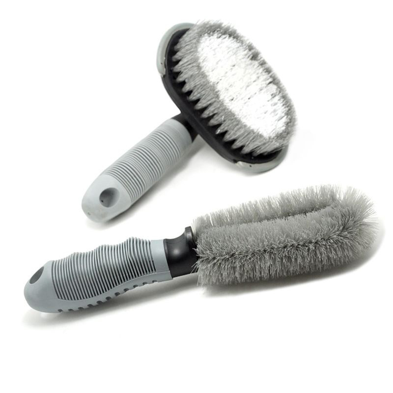 Car Wheel Hub Brush Car Washing Tools Tire Soft Bristle Brush Special Cleaning Set Car Dust Cleaning Supplies