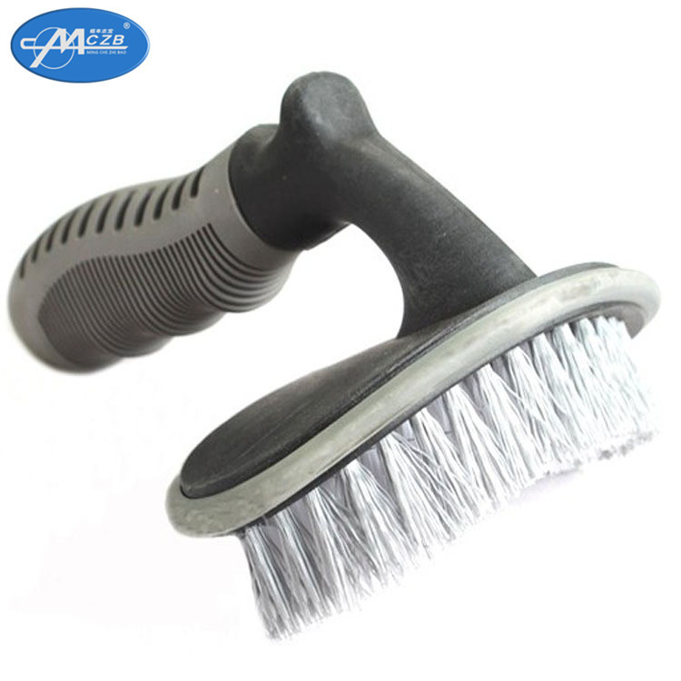 Car Cleaning and Washing Tools T-Shaped Tire Brush Car Brush Hub Brush Tire Cleaning Brush Car Washing Brush