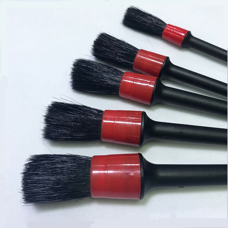 Car Brush Gap Brush 5-Piece Cleaning Supplies Air Conditioning Cleaning Brush Tire Car Washing Tools