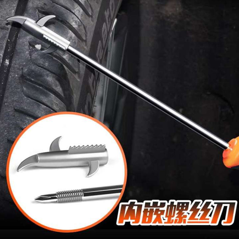 Car tire clear stone hook car tire remove stone cleaning tool multifunction explosion-proof tool stainless steel gap hook