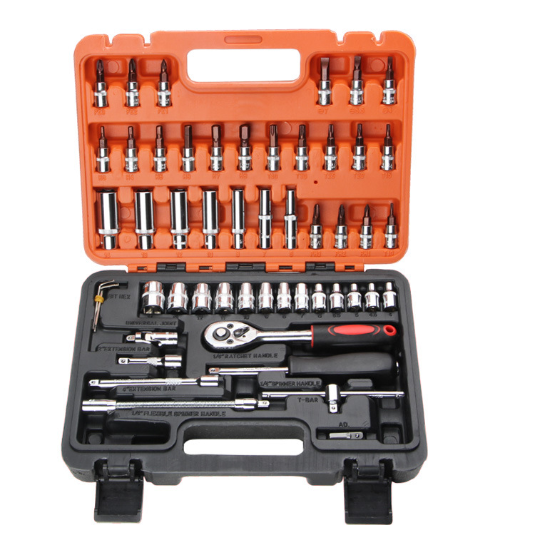 Auto Repair Set Socket Wrench Set Fast Ratchet Car Repair Tools Combination Pullover Auto Protection Tire Disassembly