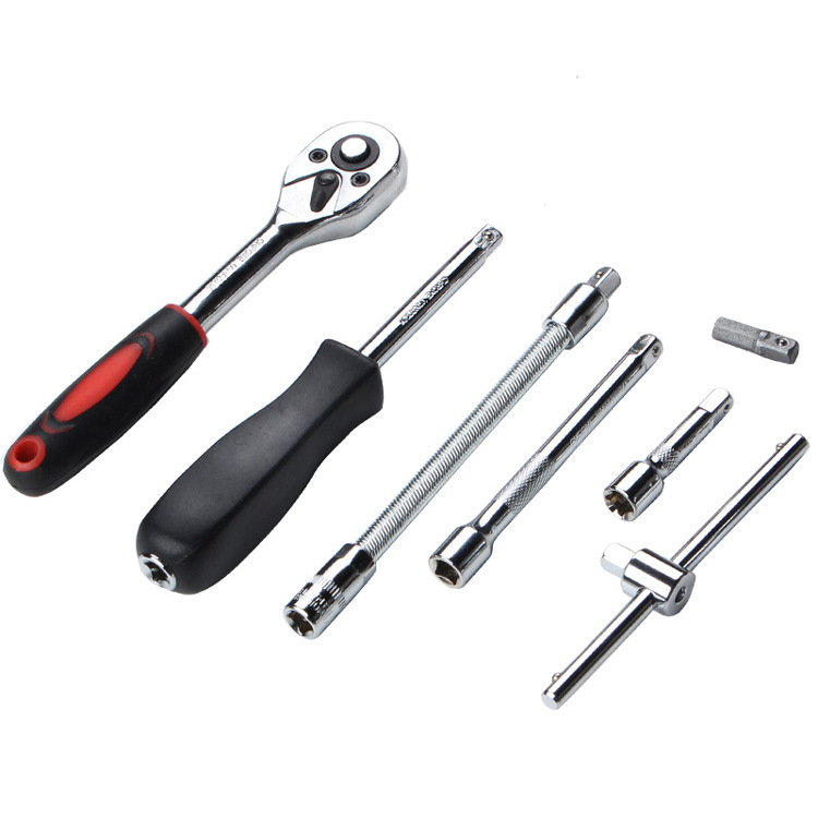 Auto Repair Set Socket Wrench Set Fast Ratchet Car Repair Tools Combination Pullover Auto Protection Tire Disassembly