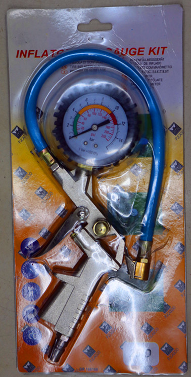Hydraulic tire pressure table tyre inflating nozzle deflated tire pressure gauge auto repair tools
