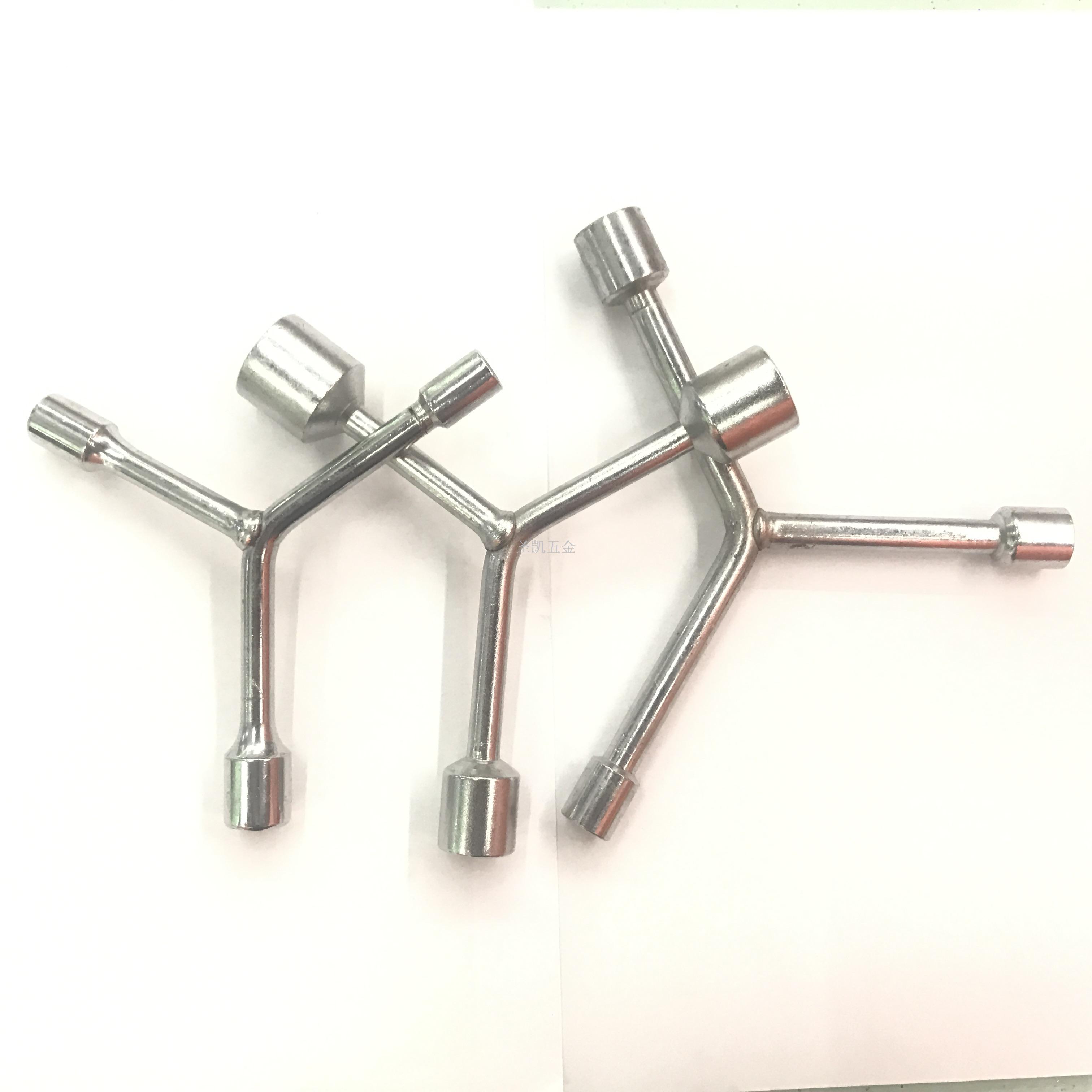 Three-fork wrench three-fork socket wrench y-shaped socket wrench tire wrench auto repair tool