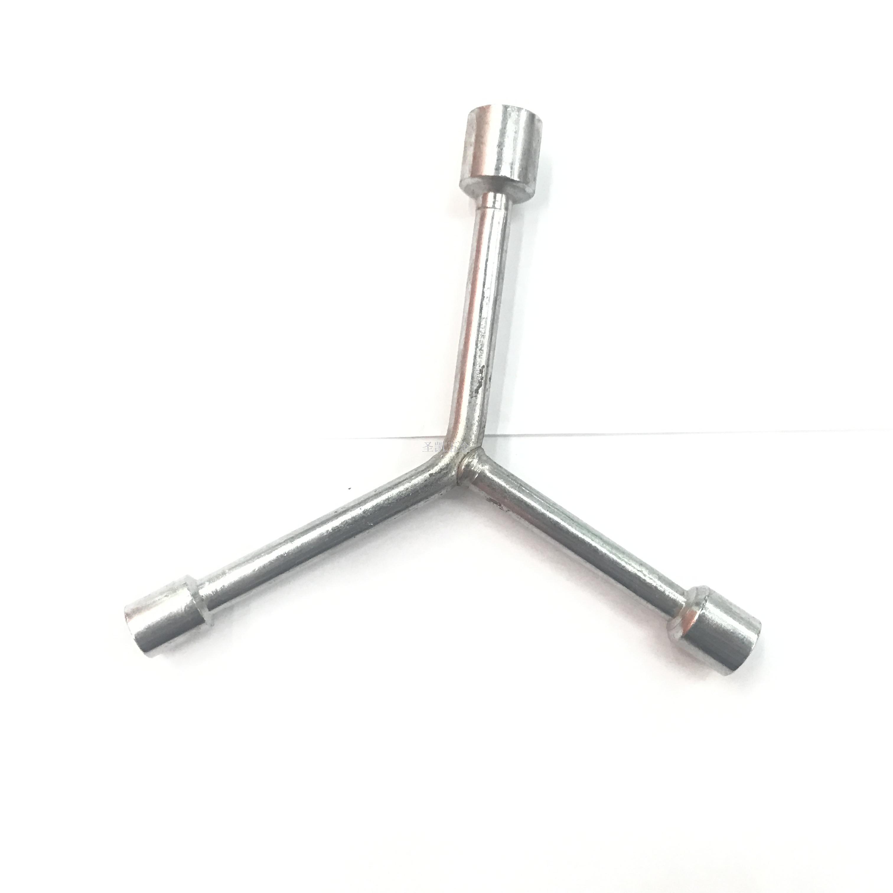 Three-fork wrench three-fork socket wrench y-shaped socket wrench tire wrench auto repair tool