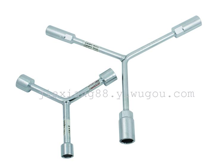 Trigeminal sleeve wrench extension Y type wrench tire repair tools