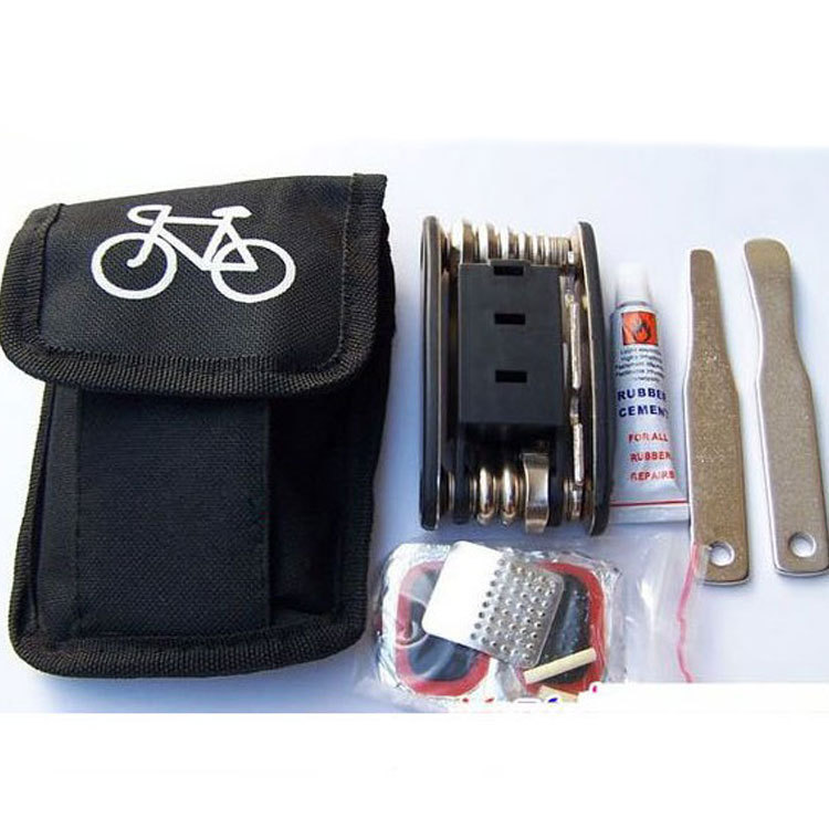 Multifunctional Bicycle Car Repair Tools/Tire Repair Kit/Hexagon/Pry Tire Bar Riding Multi-Purpose