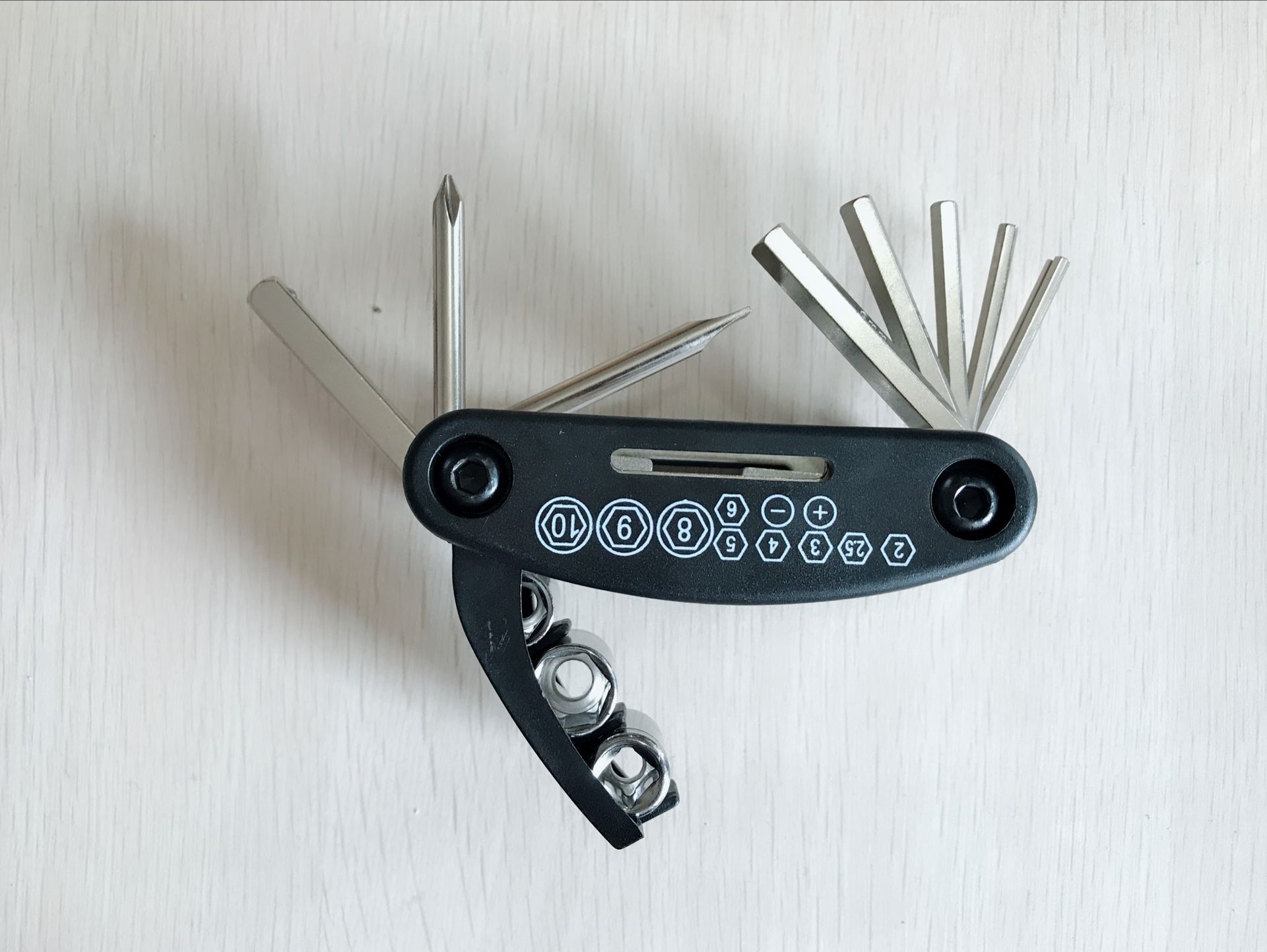 Bicycle Repair Combination Tire Repair Tools Mountain Highway Vehicle Multi-Function Folding Tire Repair Wrench Set