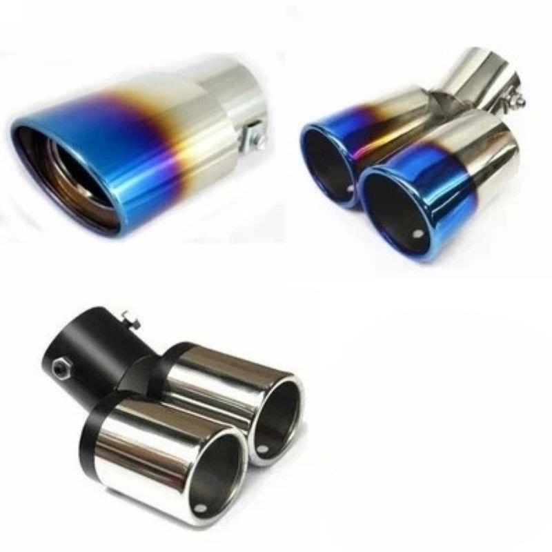 Tailpipe refit general muffler stainless steel tailpipe refit tailpipe hood decorative general tailpipe hood