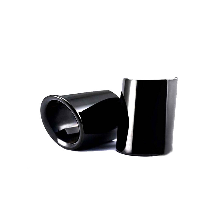 for BMW Modified Accessories Modified Tail Throat 5 Series with Muffler 5 Series Stainless Steel Exhaust Cylinder Sleeve
