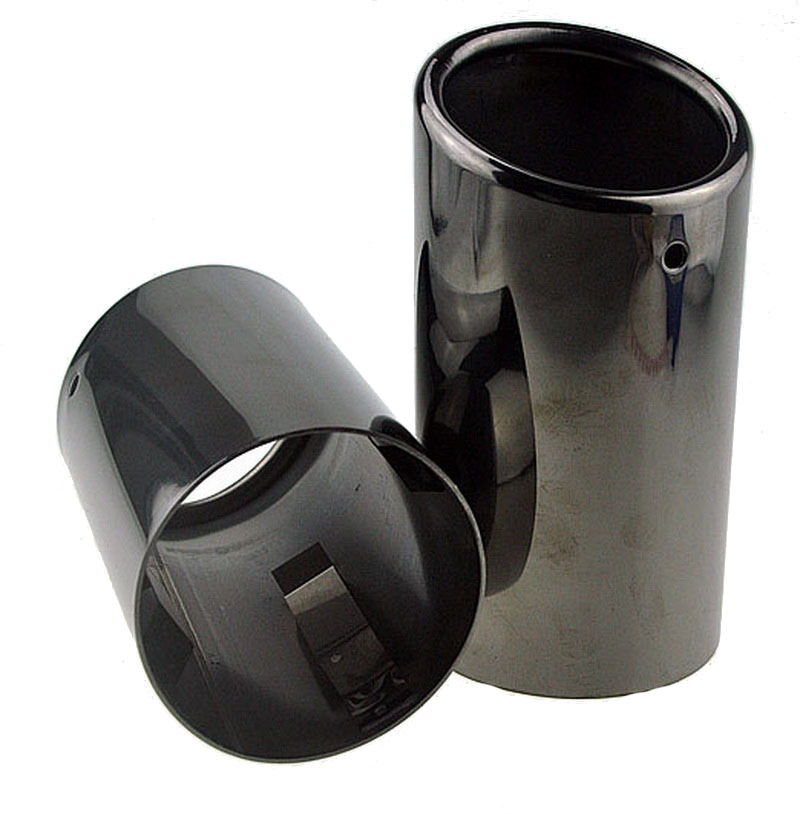 for BMW Modified Accessories Modified Tail Throat 5 Series with Muffler 5 Series Stainless Steel Exhaust Cylinder Sleeve