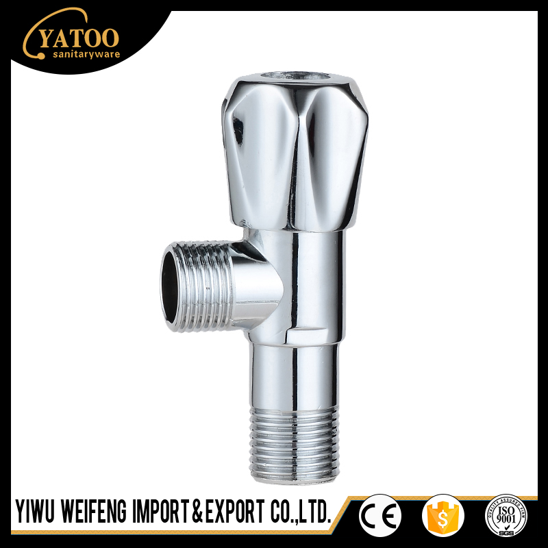 Stainless steel triangle valve hot and cold water valve angle valve switch 304 full copper thickening