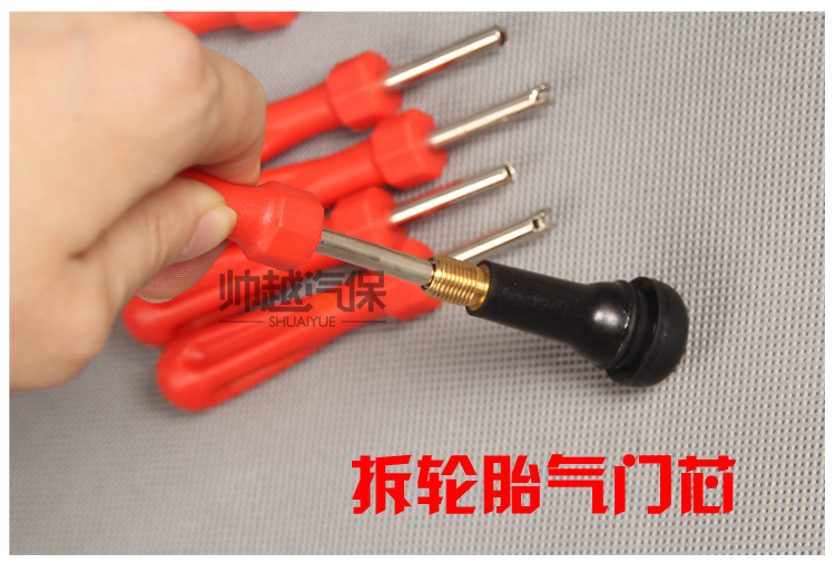 Bicycle Battery Car Tire Valve Core Screwdriver Valve Core Wrench Single Head Valve Core Wrench