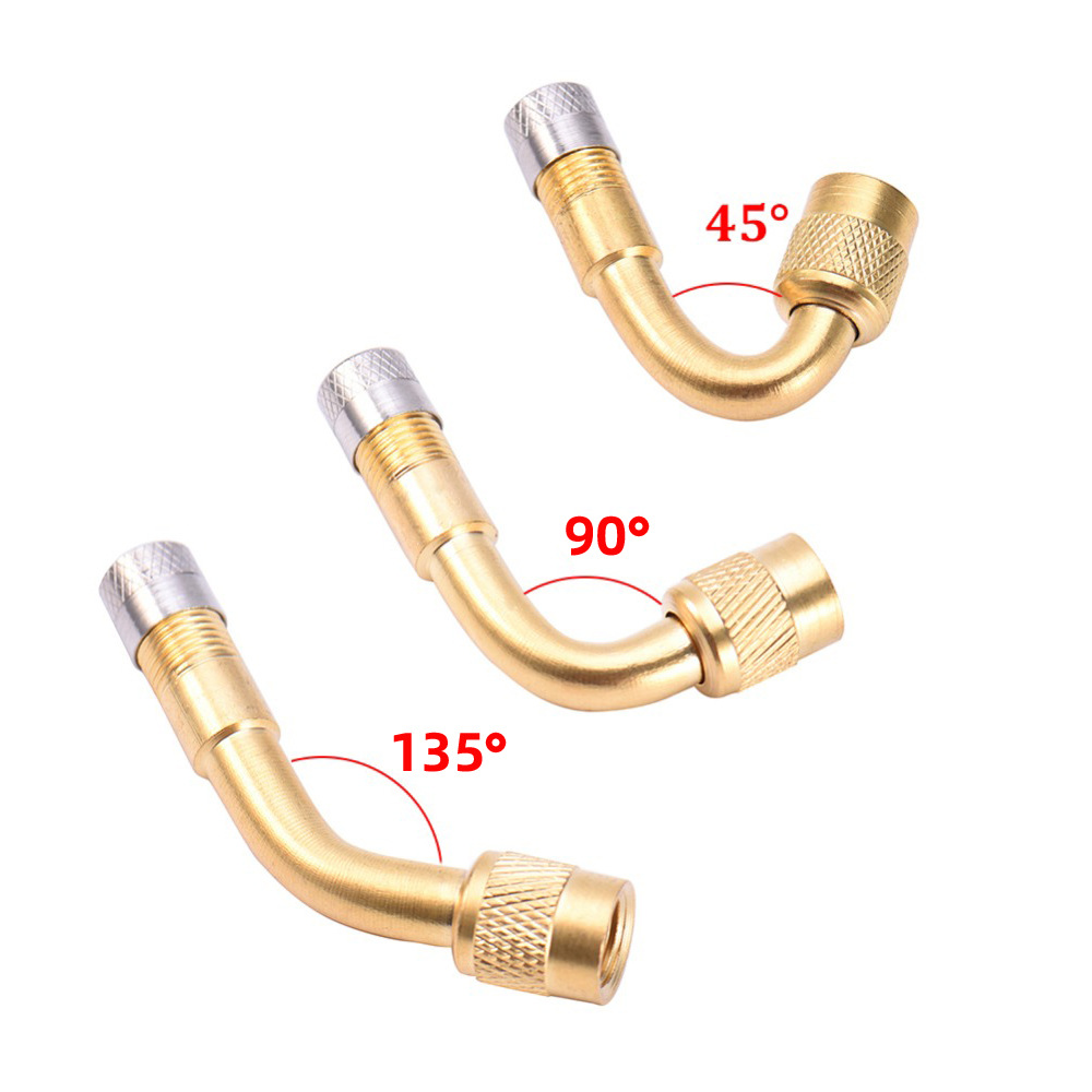 Car Motorcycle Car Tire Valve Inflatable Extension Tube Valve Extended Nozzle Valve Extension Rod