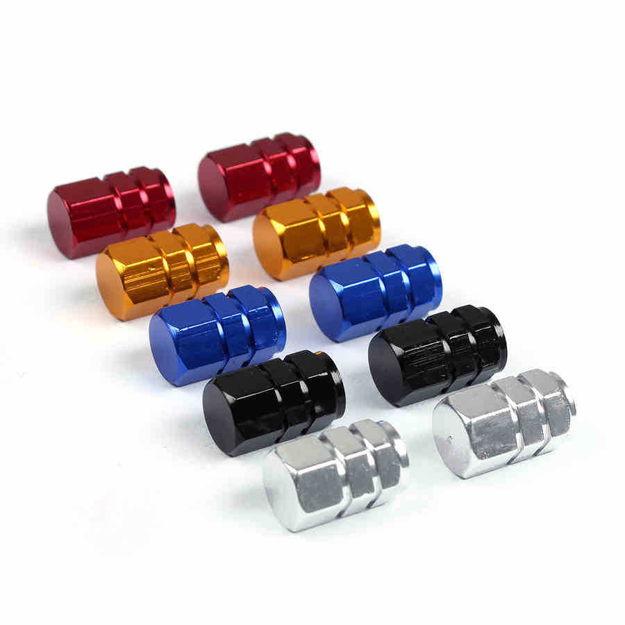 Automobile tire air nozzle cover individual valve nozzle cap anti-bleed general alloy valve core air nozzle cap modification