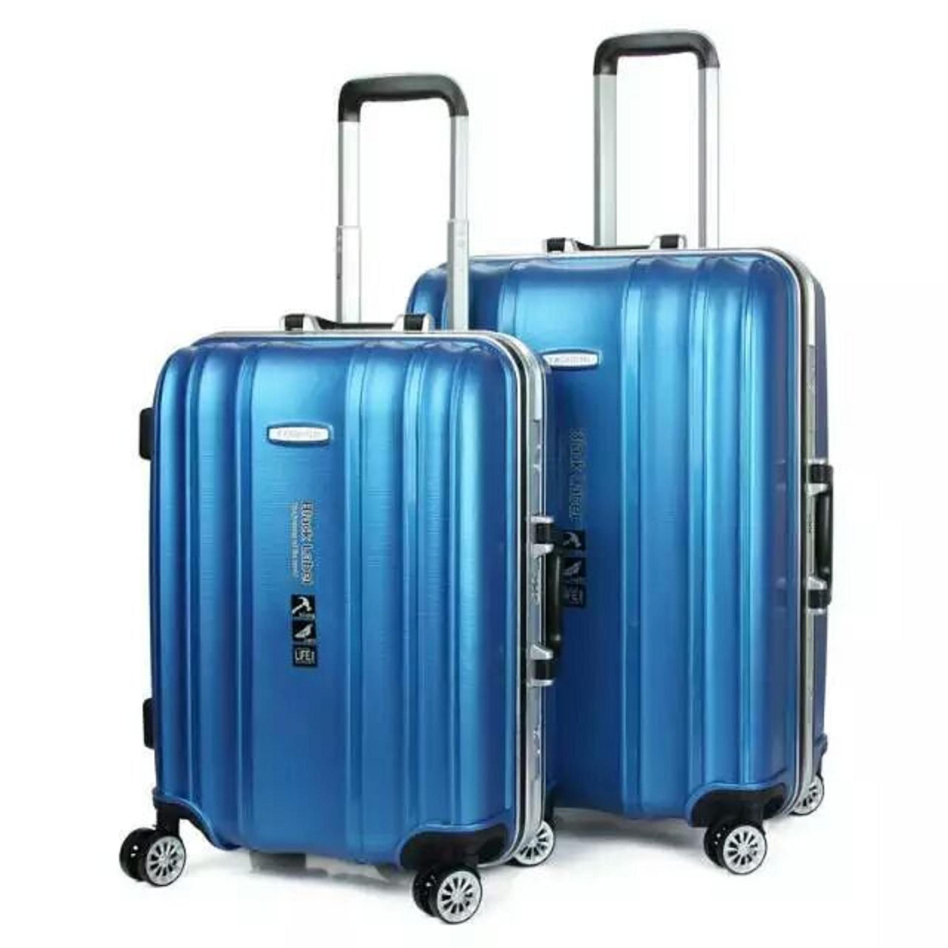Factory Direct Sales Fashion Retro Aluminum Frame Luggage Trolley Case Universal Wheel 22-Inch Korean Style Fresh Box