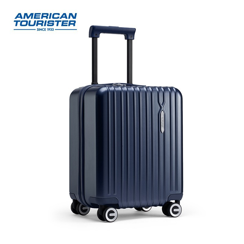 Samsonite&#039;s American Travel Trolley Case Luggage Men&#039;s and Women&#039;s Front Fastening Boarding Bag Universal Wheel Luggage 79B