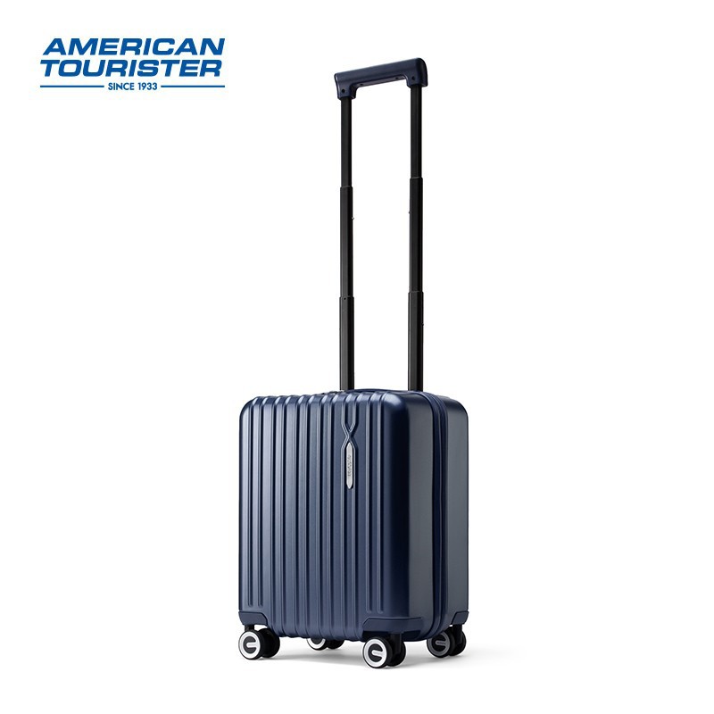 Samsonite&#039;s American Travel Trolley Case Luggage Men&#039;s and Women&#039;s Front Fastening Boarding Bag Universal Wheel Luggage 79B