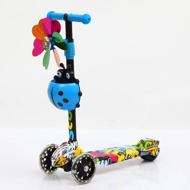Factory Direct Sales Children Four-Wheel Scooter/Balance Scooter/Children &#039;S Scooter/Suitable For 2-8 Years Old