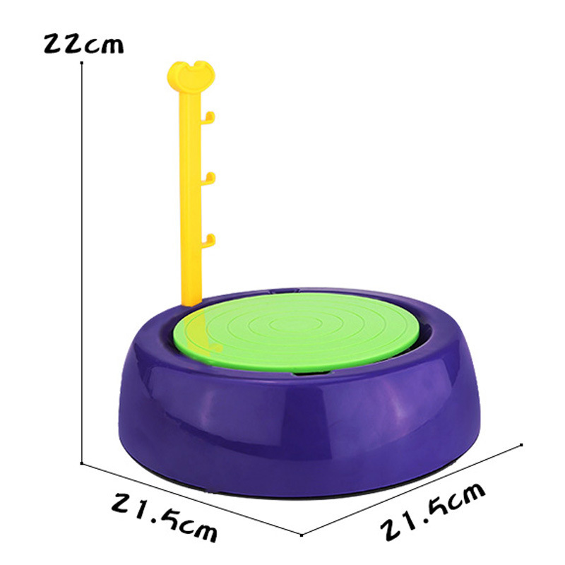 Children&#039;s Potter&#039;s Wheel Electric Toy Pottery Machine Pottery Workshop Tools Parent-Child Toys Qizhi DIY Toys