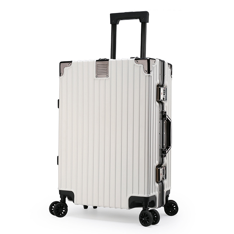 Juwei Kowloon New Aluminum Frame Universal Wheel Suitcase Boarding Bag 20-Inch Suitcase 24 Men&#039;s and Women&#039;s Trolley