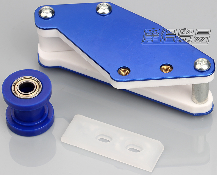 OffRoad Motorcycle Accessories 8mm10mm High Race CRF XR KLX Chain Protector Chain Support Tensioner Wheel Full Set
