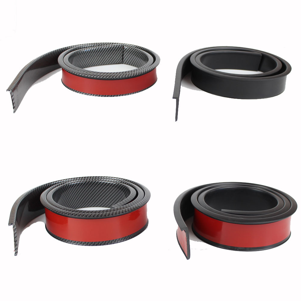 Wheel Eyebrow Carbon Fiber Pattern Wheel Eyebrow Decorative Strip Lossless Installation Wheel Bumper Strip Fender Strip