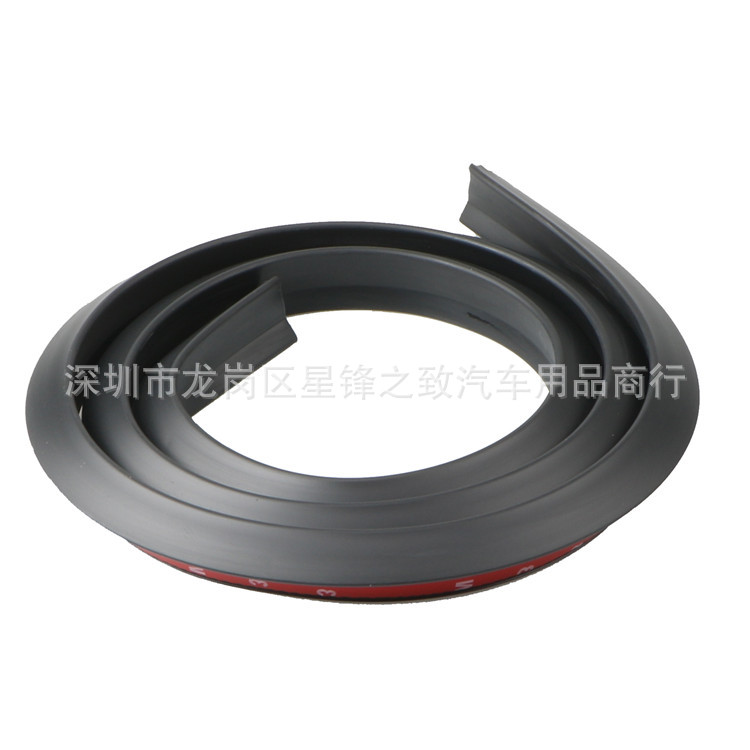 Eyebrow Rubber Wheel Eyebrow Decorative Protective Strip Wheel Chock Mud AntiScraping AntiRub Film Tape Pieces Universal