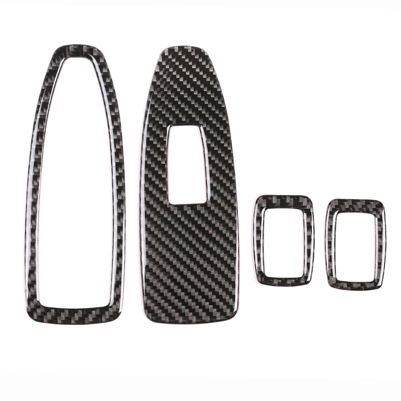 Modified Carbon Fiber Interior Design Stickers BMW Steering Wheel Air Outlet Center Console Instrument Panel Decoration