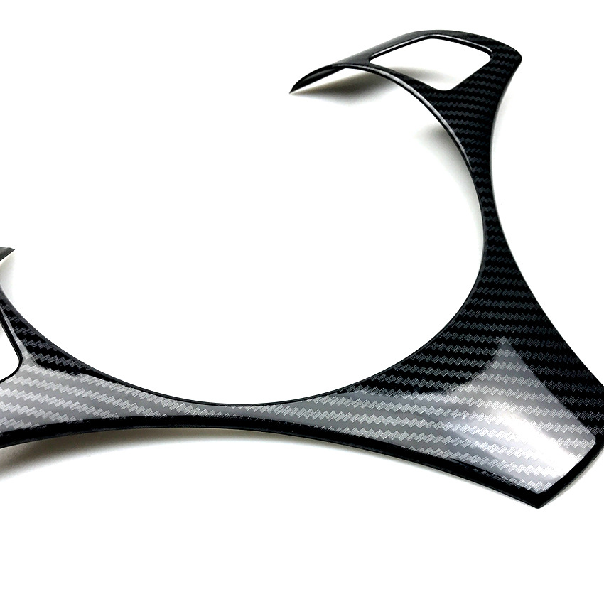 Suitable for BMW 3 Series E90 05-12 Steering Wheel Decorative Frame Stickers Interior Car Stickers Modification