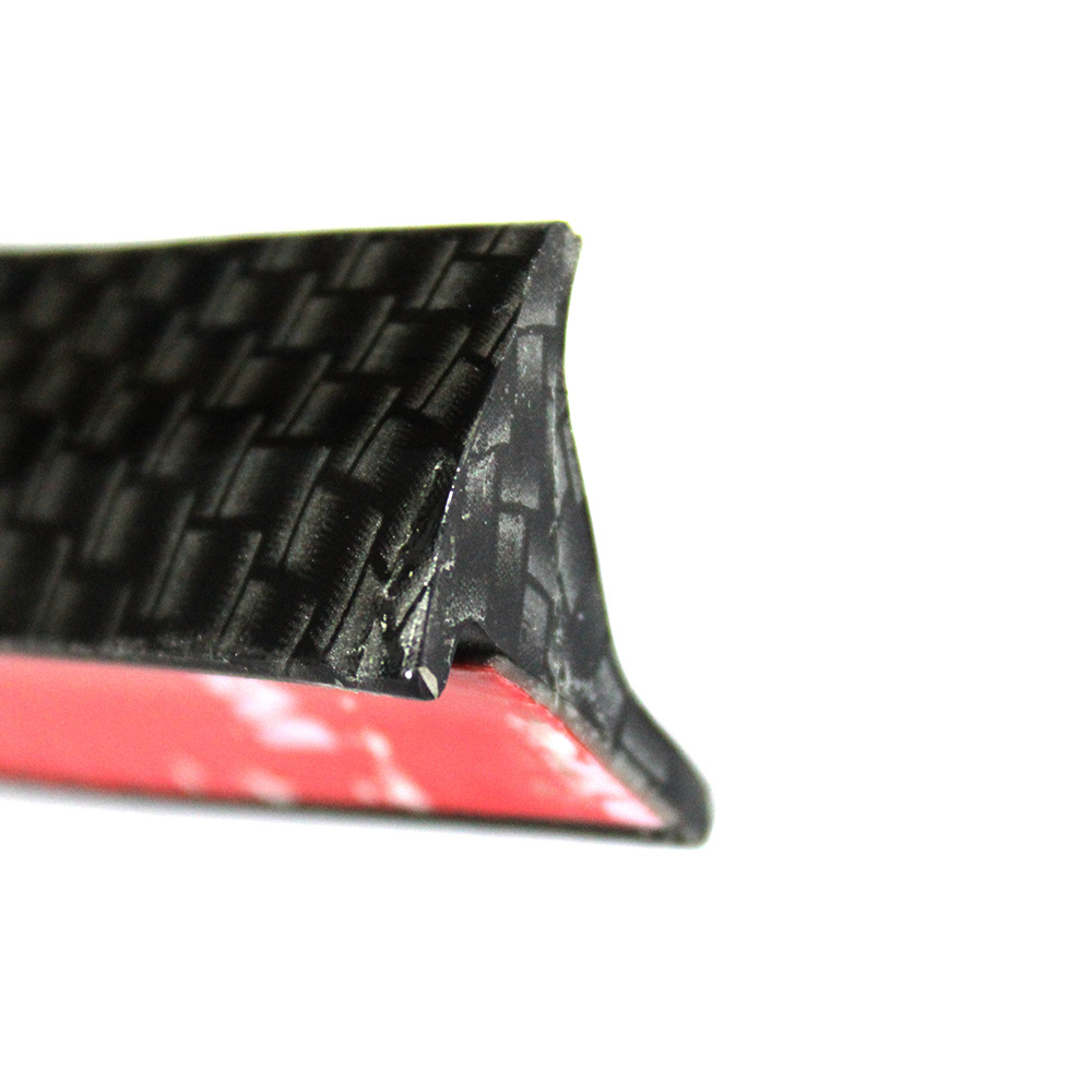 Strip Protection AntiCollision and AntiScratch Surrounded Carbon Fiber Pattern Widened Decorative Wheel Eyebrow 15 M