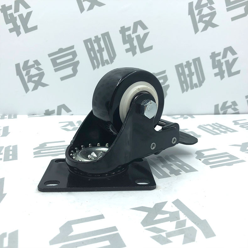 Promotion Medium 1.5-Inch 2-Inch 2.5-Inch Gold Diamand Caster Mute Screw Rod Trolley Industrial Caster Furniture Wheel