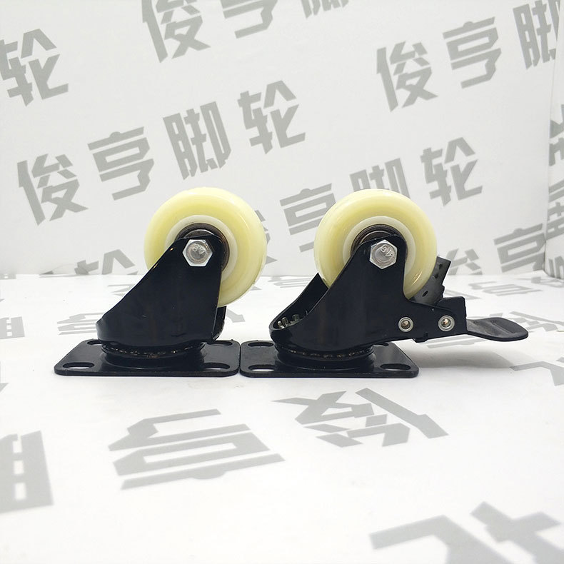 Promotion Medium 1.5-Inch 2-Inch 2.5-Inch Gold Diamand Caster Mute Screw Rod Trolley Industrial Caster Furniture Wheel