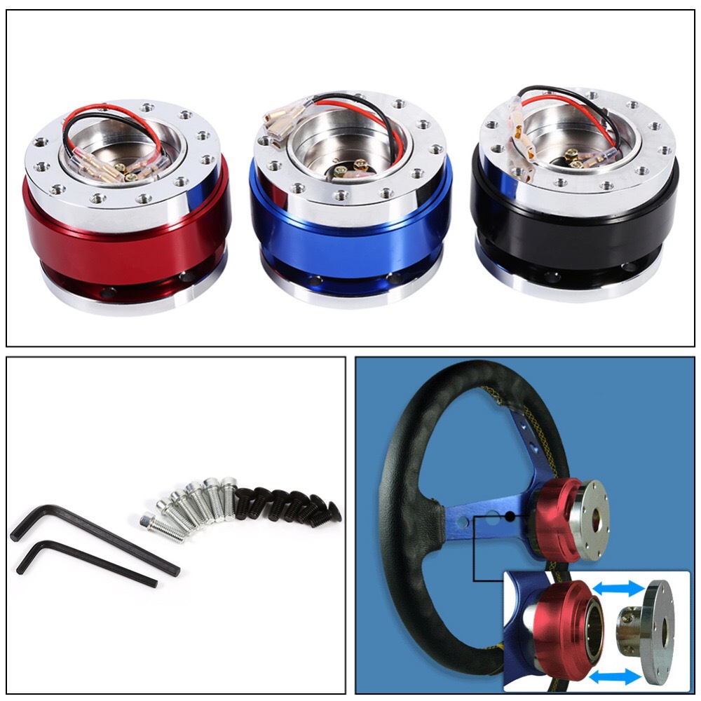Car Modification Steering Wheel Base Quick Release Device Car Steering Wheel Connection Adapter Quick Release Universal
