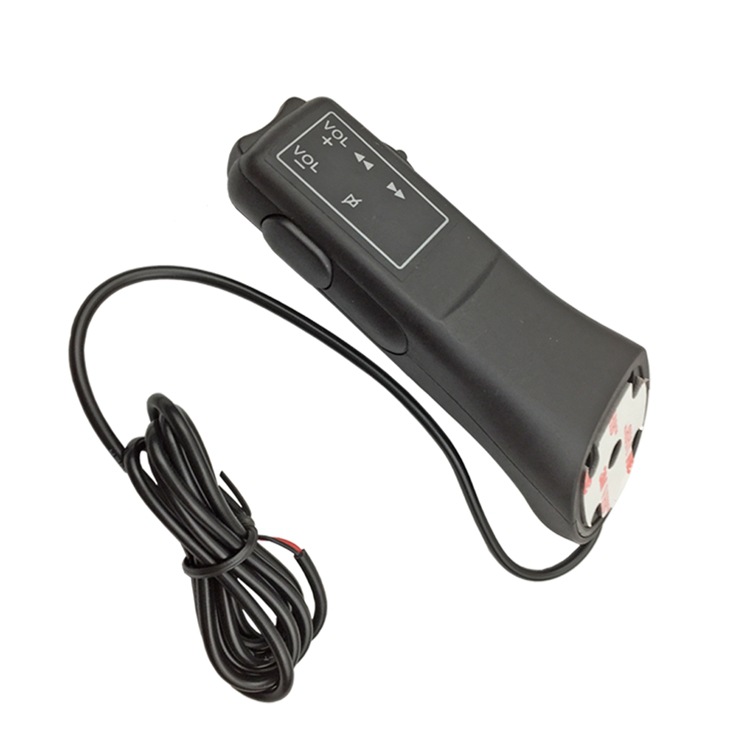 Car Steering Wheel Buttons MultiFunction Square Control Universal Controller Car Audio Navigation Handle Wired Universal