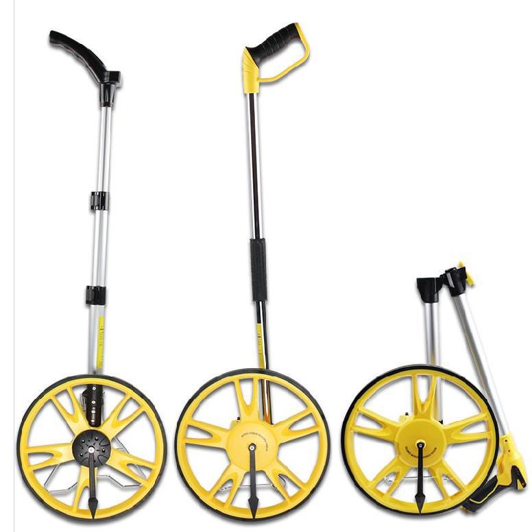 Meter Wheel Ruler Roller Cart Indoor and Outdoor Construction Mileage Measurement Giant Wheel Ground Digital Display