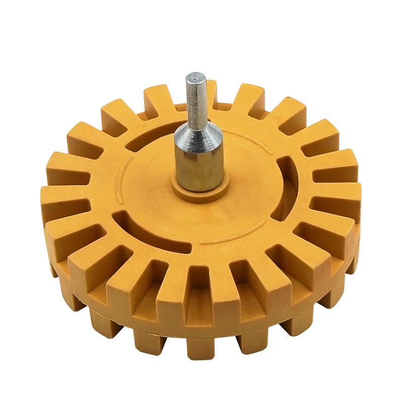 Pneumatic DeSmear Paint Rubber Wheel Belt Pulley in Addition to the Plastic Plate Automobile Sticker to Belt Pulley