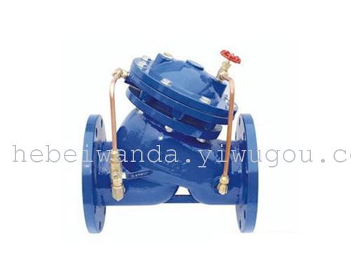 Multifunctional water pump control valve