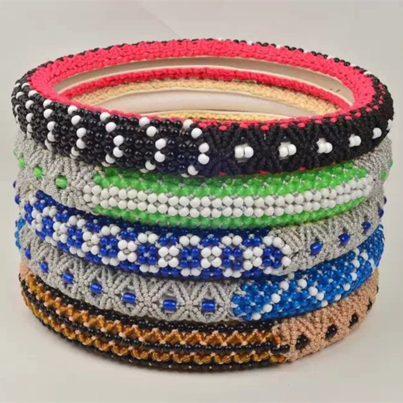 New iced three ice silk environmental air auto universal steering wheel cover