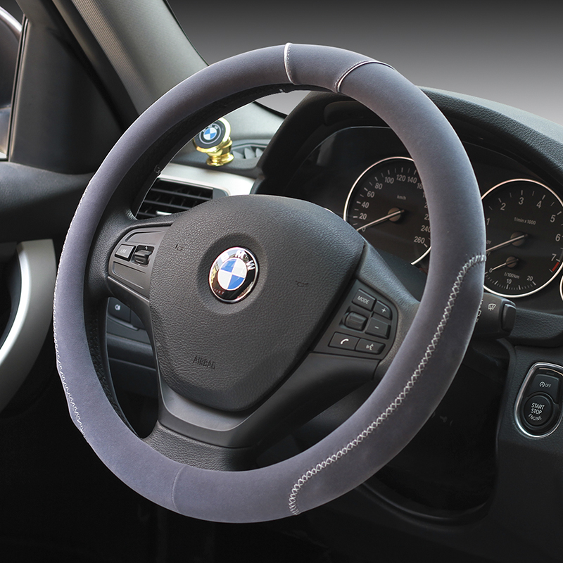 357 Flocking steering wheel cover 0180 universal winter universal car handlebar